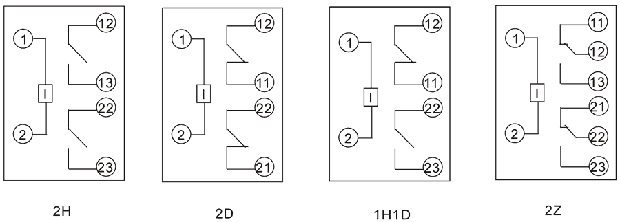 HDLN-1-2H-1内部接线图