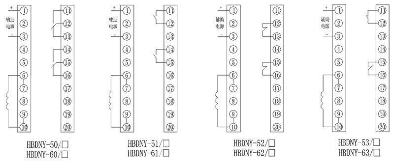 HBDNY-51/5内部接线图