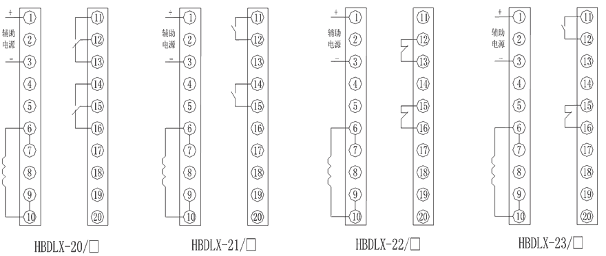 HBDLX-22/3内部接线图