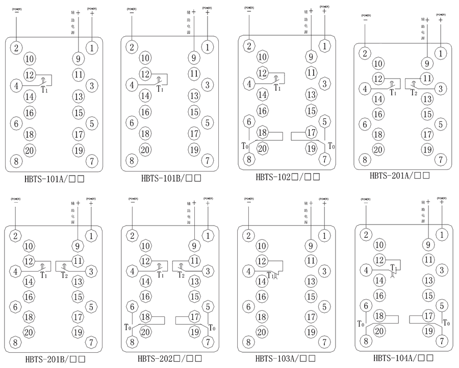 HBTS-201A/6内部接线图