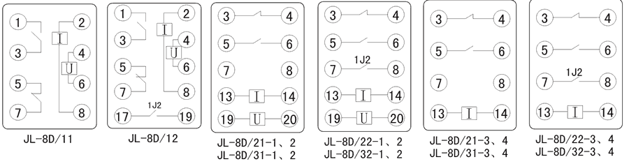 JL-8D/22-2内部接线图