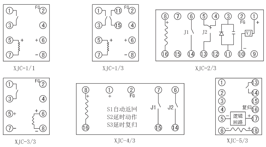 XJC-4/3内部接线图