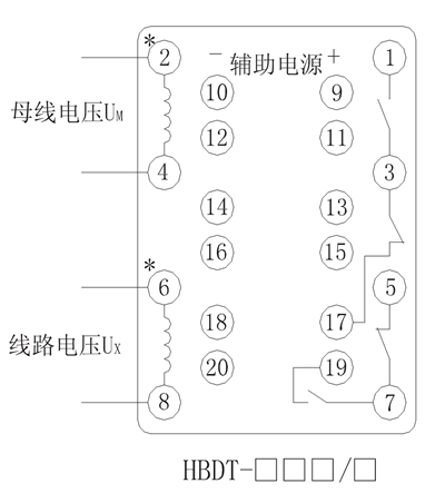 HBDT-13A/4内部接线图