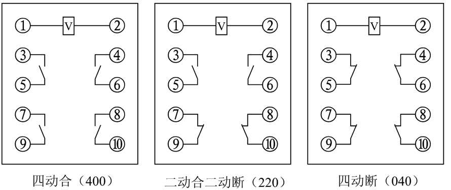 DZ-62/22内部接线图