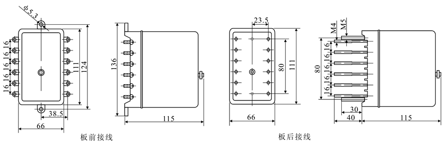 ZJ2-4安装尺寸图