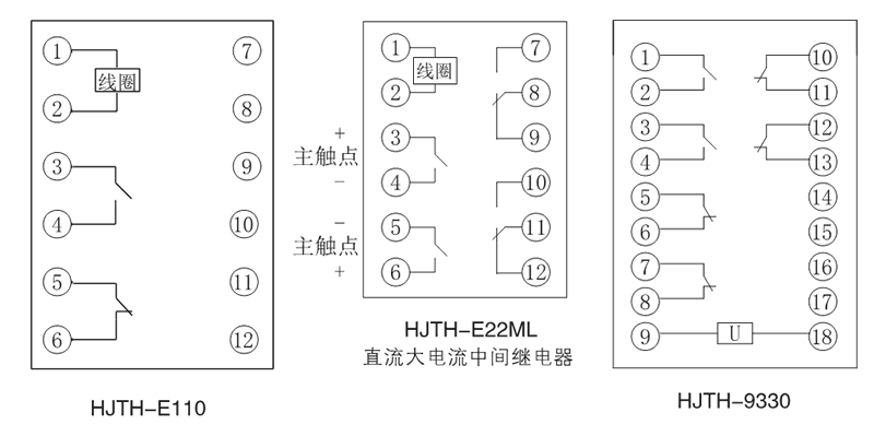 HJTH-9330内部接线图