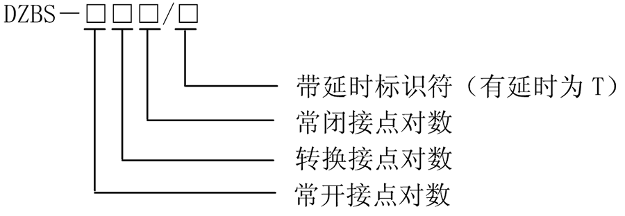 DZBS-404型号分类及含义